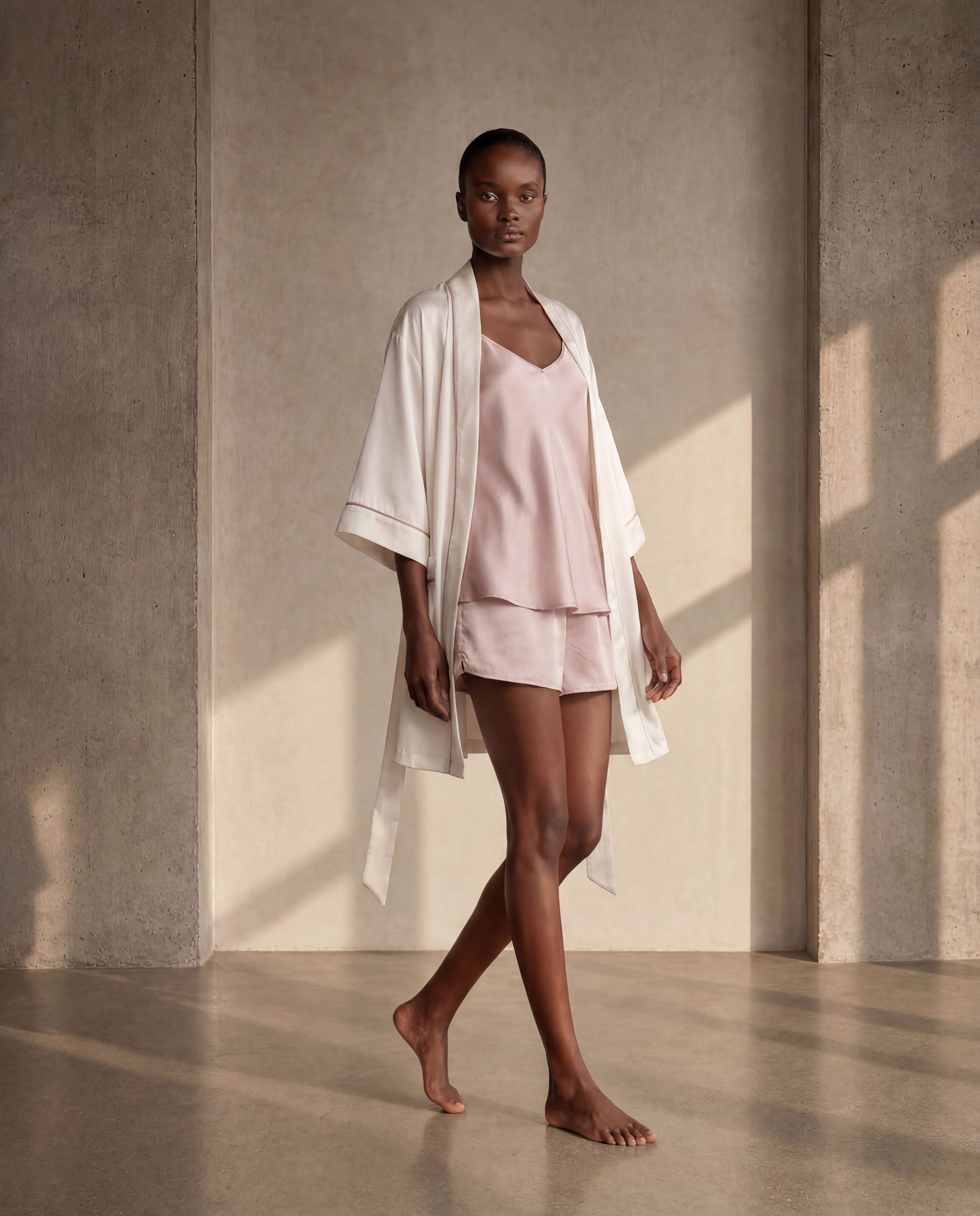 The Amani Silk Robe