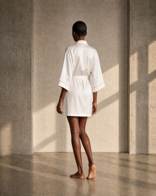 The Amani Silk Robe